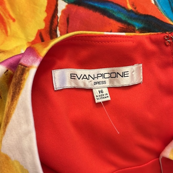 NWOT EVAN PICONE MIDI DRESS SIZE 16 - Picture 5 of 9